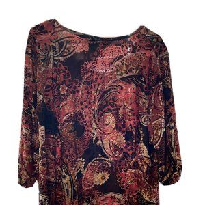 Catherines- 3/4 Short Sleeved Shirt